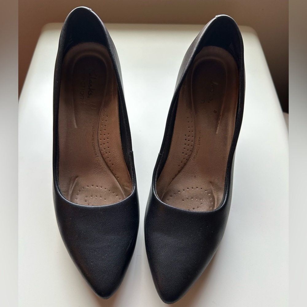 Clarks Black Women's Heels